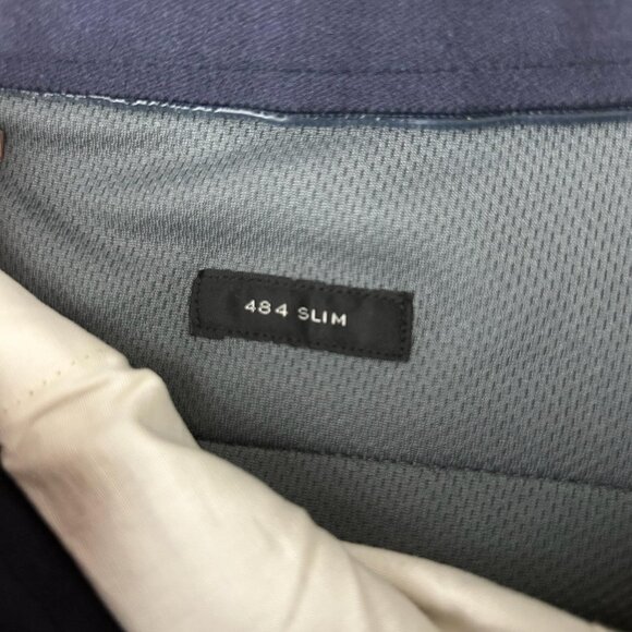 J Crew Stretch Performance Chino Pants Mens 33x34 Khaki Tan 484 Slim Zip Pocket - Picture 10 of 13